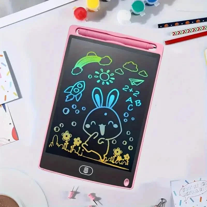 Digital LCD Writing Tablet with Stylus Pen – Reusable Wipeable Dry-Erase Doodle & Drawing Board