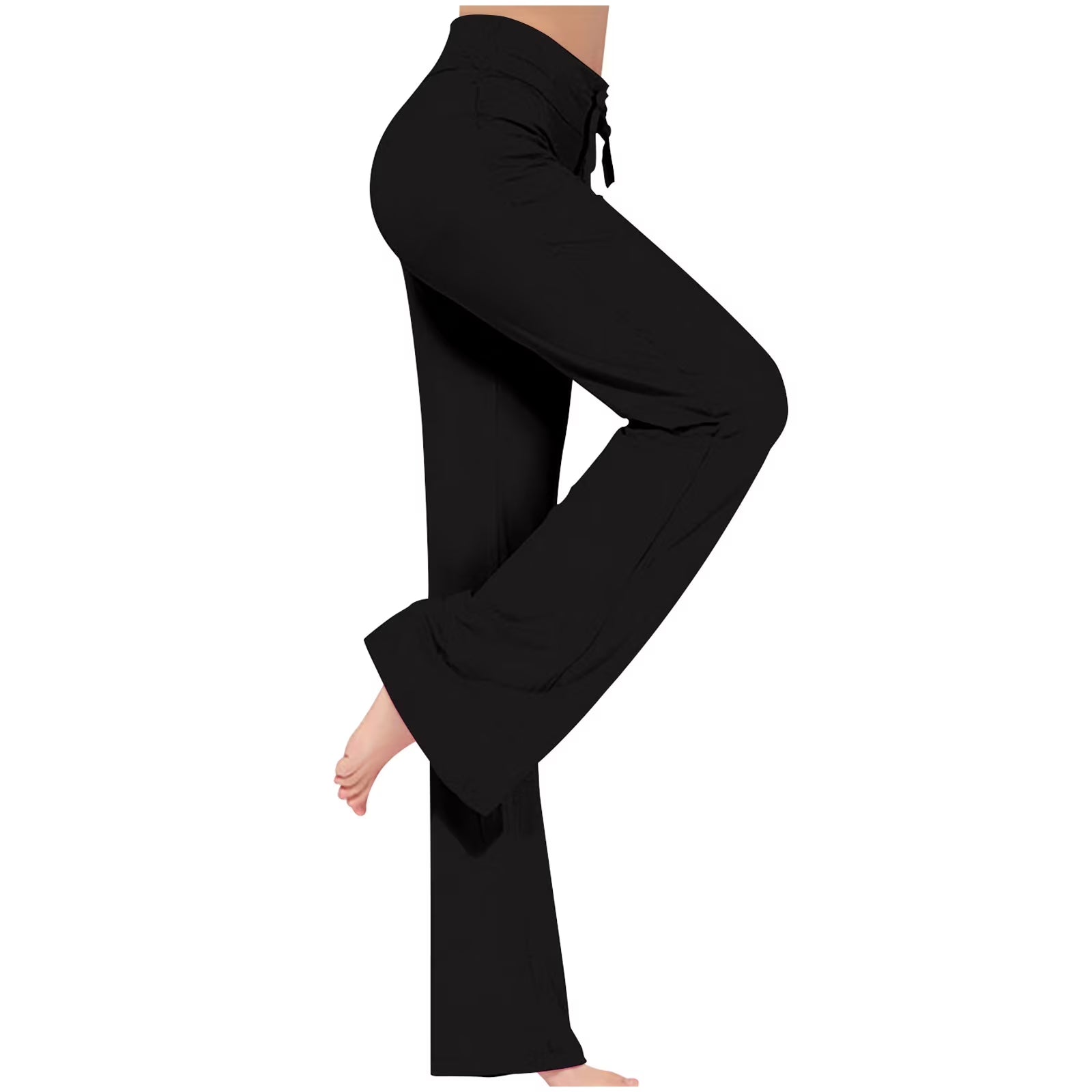 up to 50% off plus Size Yoga Pants Women Loose High Waist Wide Leg Workout Out Leggings Casual Trousers