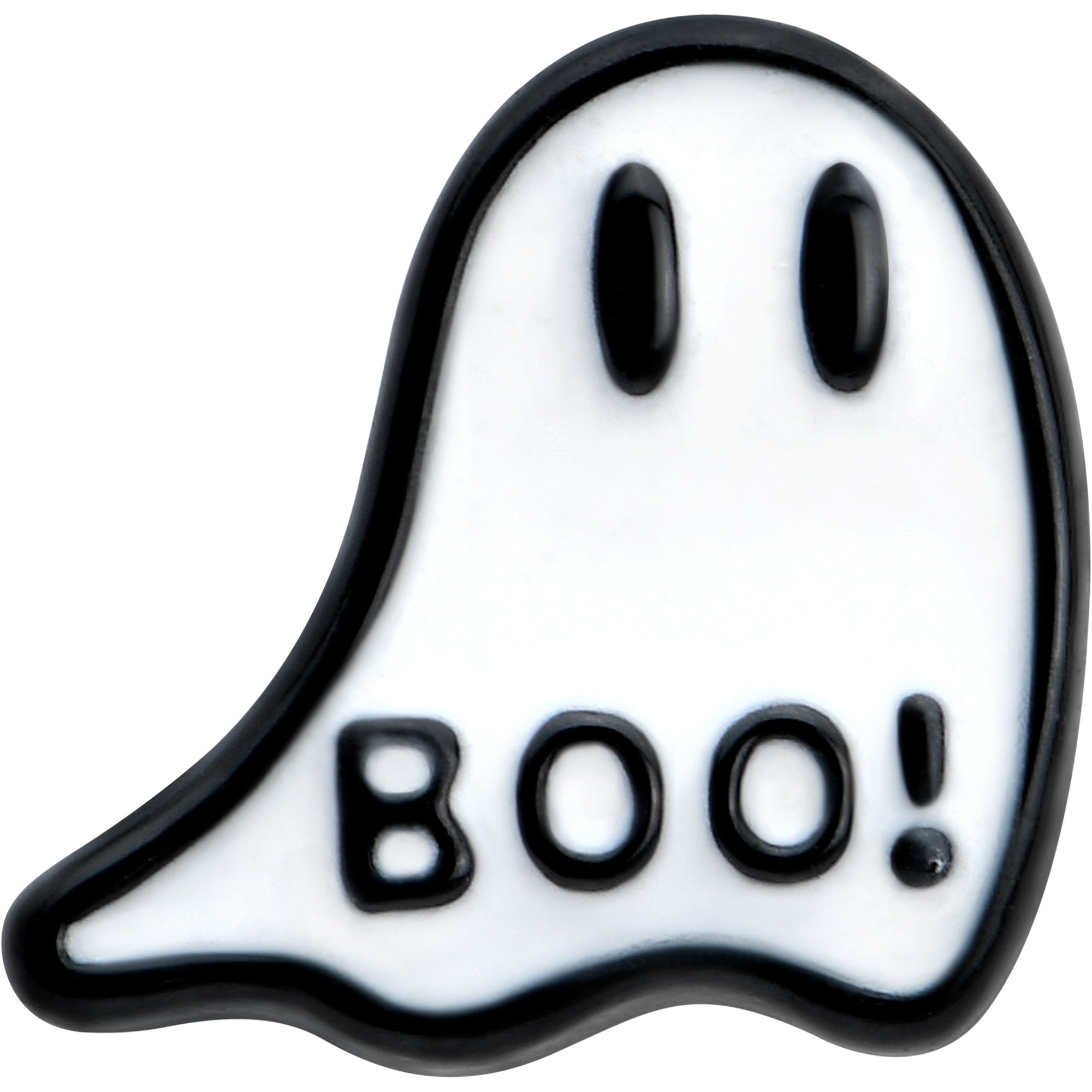 16G 5/16 Halloween Ghost Glow in the Dark Labret Monroe Tragus