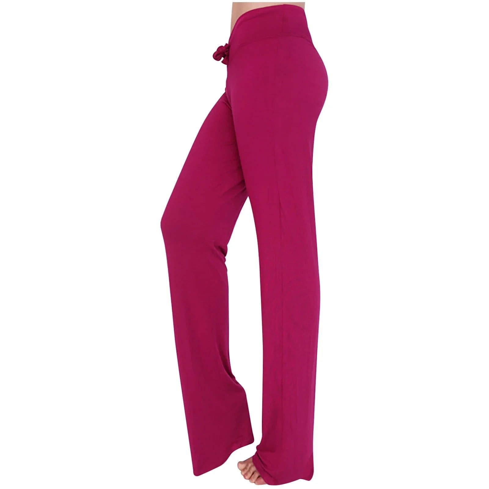 up to 50% off plus Size Yoga Pants Women Loose High Waist Wide Leg Workout Out Leggings Casual Trousers