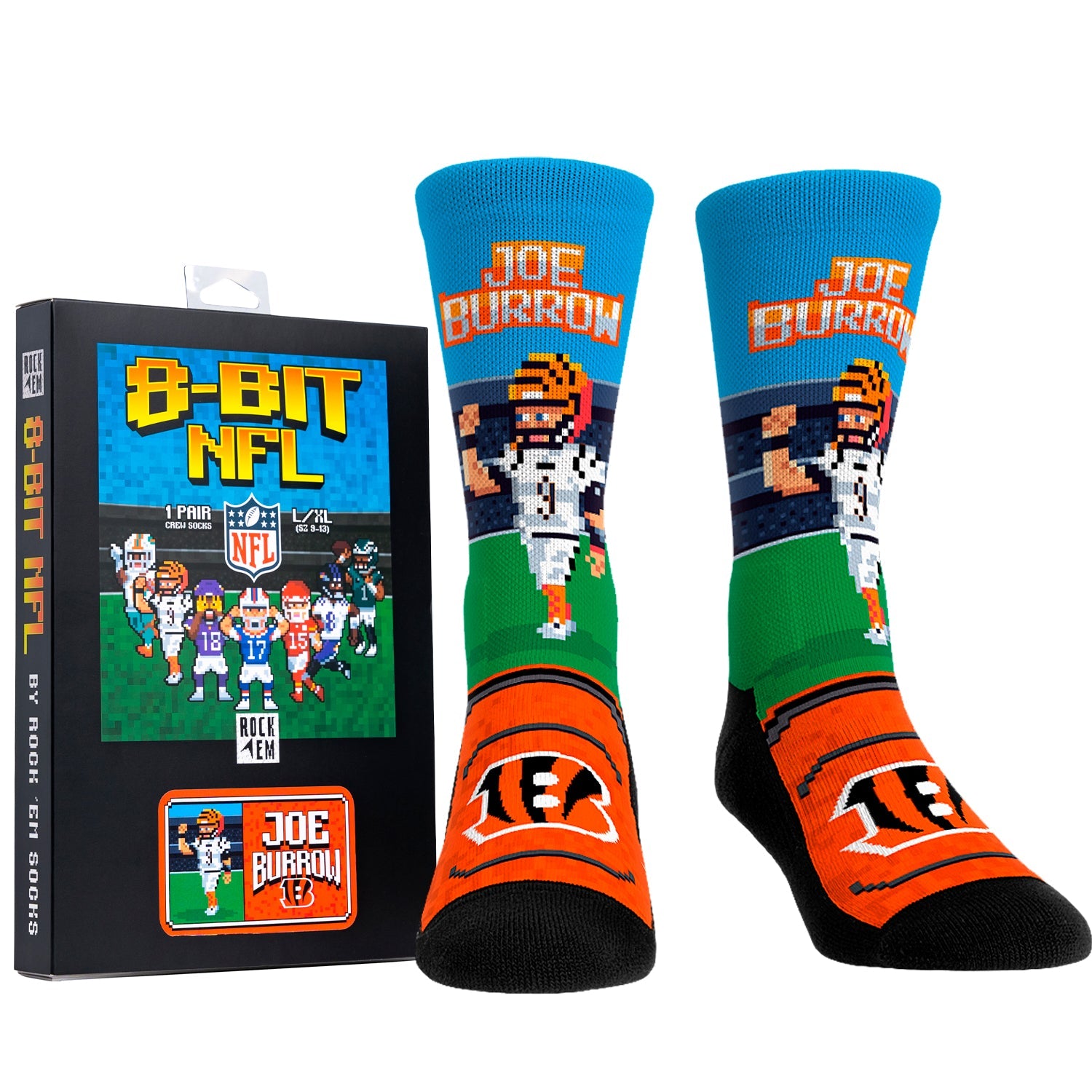 Joe Burrow - Cincinnati Bengals  - 8-Bit (Box Set)