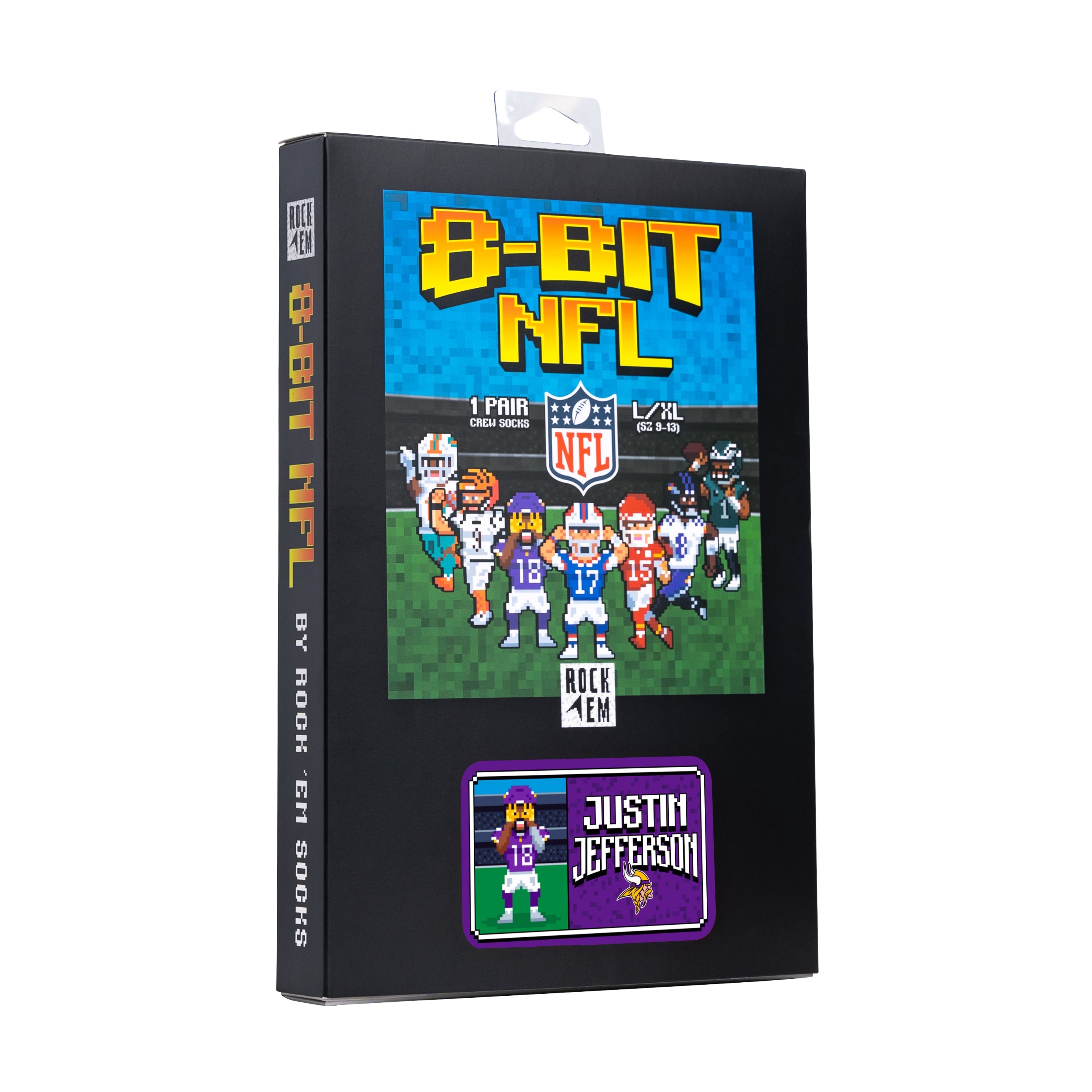 Justin Jefferson - Minnesota Vikings  - 8-Bit (Box Set)