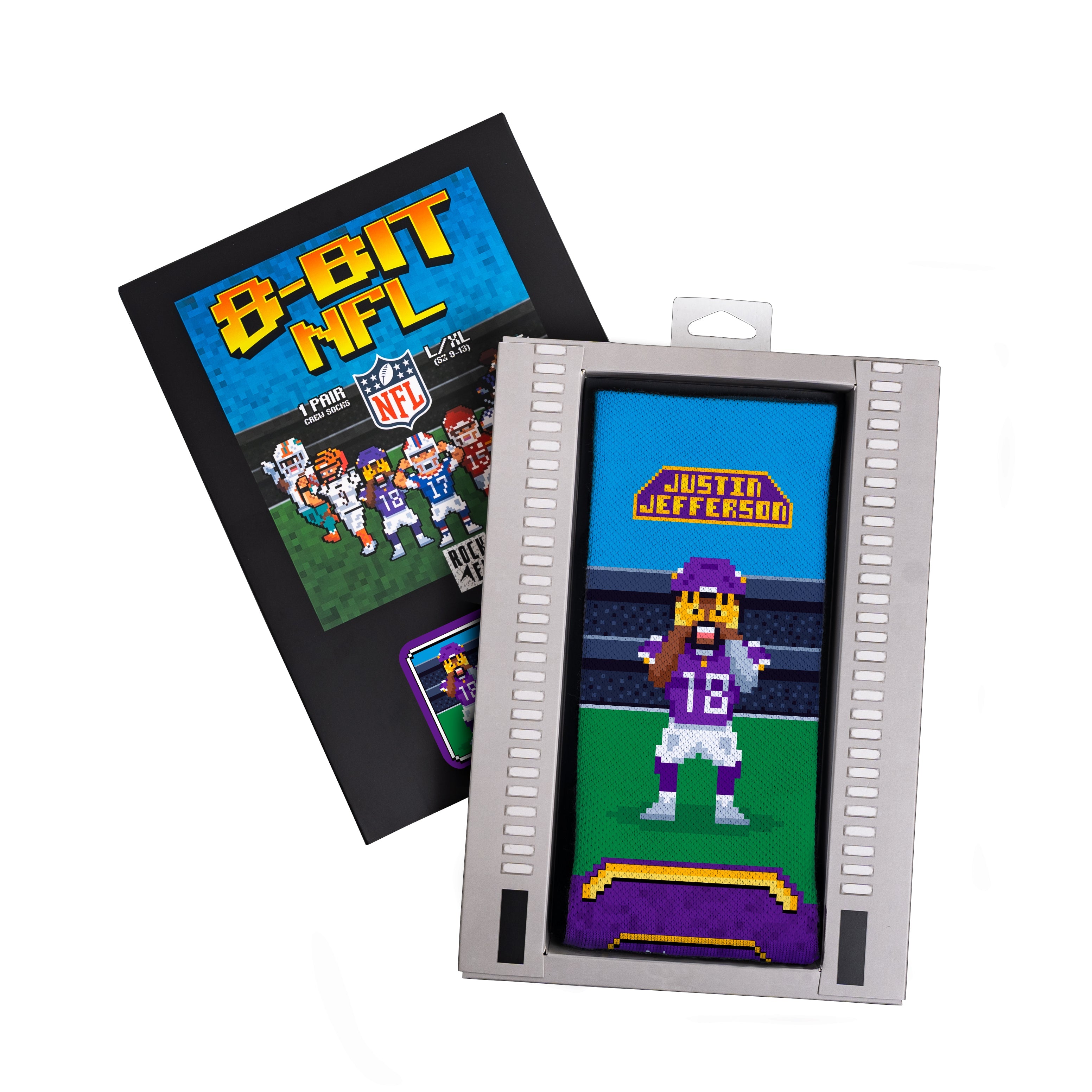 Justin Jefferson - Minnesota Vikings  - 8-Bit (Box Set)