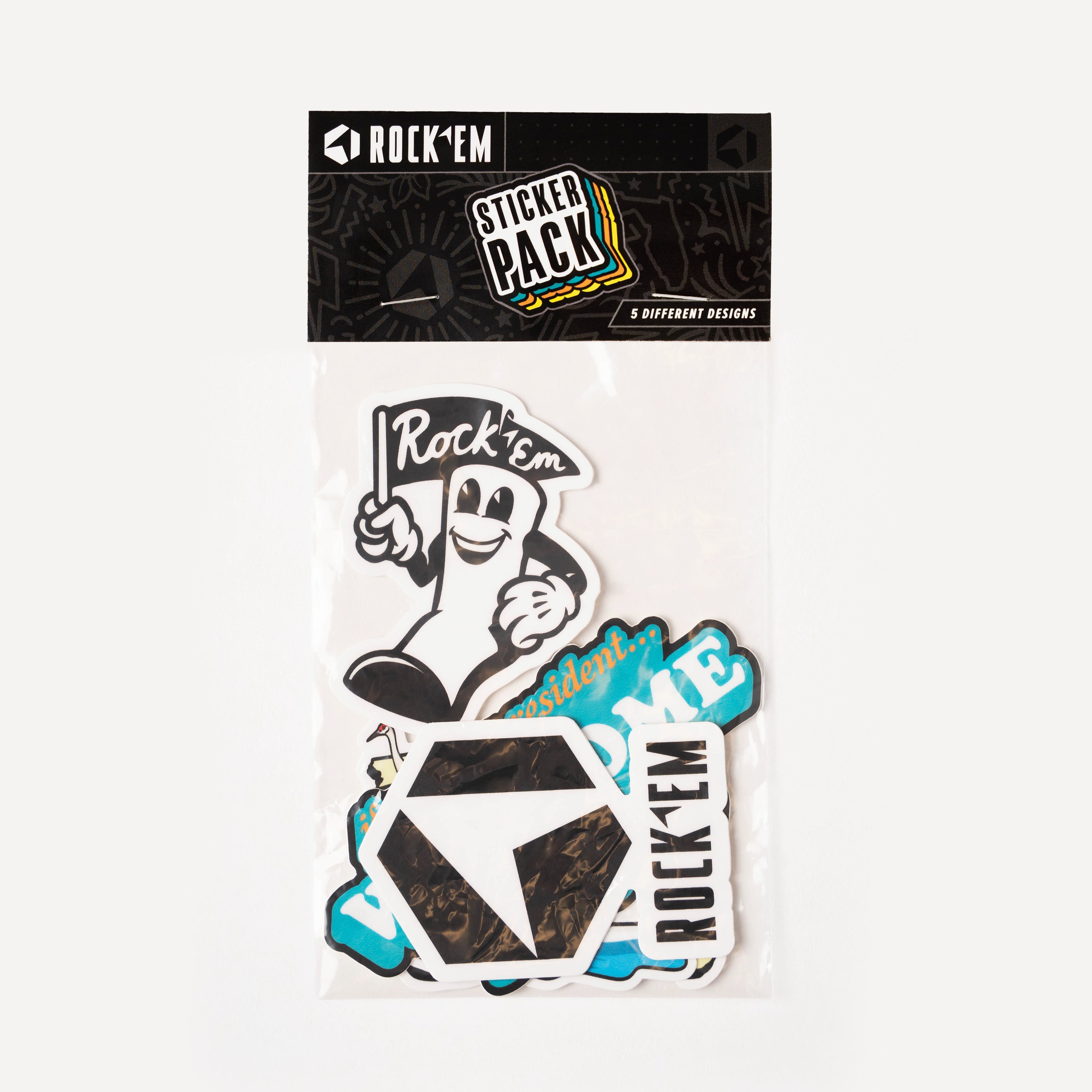 Rock 'Em Travel Stickers