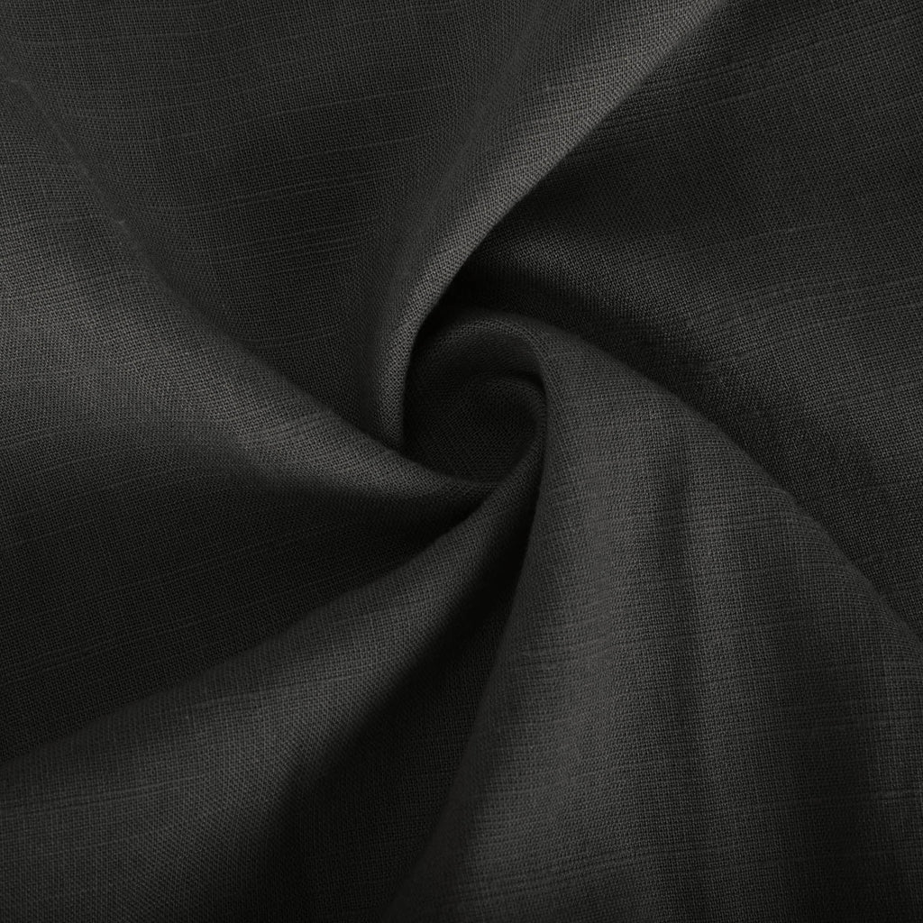 Pantalones De Algodón Y Lino Para Hombre Con Frente Plisado Pantalón De Pierna Recta Pantalones De Traje Color Sólido Pantalón De Oficina Pantalón De Lino Ligero