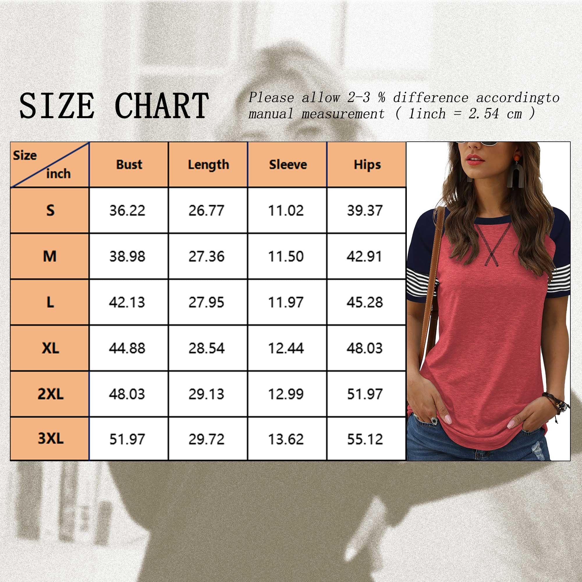 Summer Short Sleeve Tops for Women Color Block Casual Tunic Crew Neck Cute Striped T Shirts Pink Tees