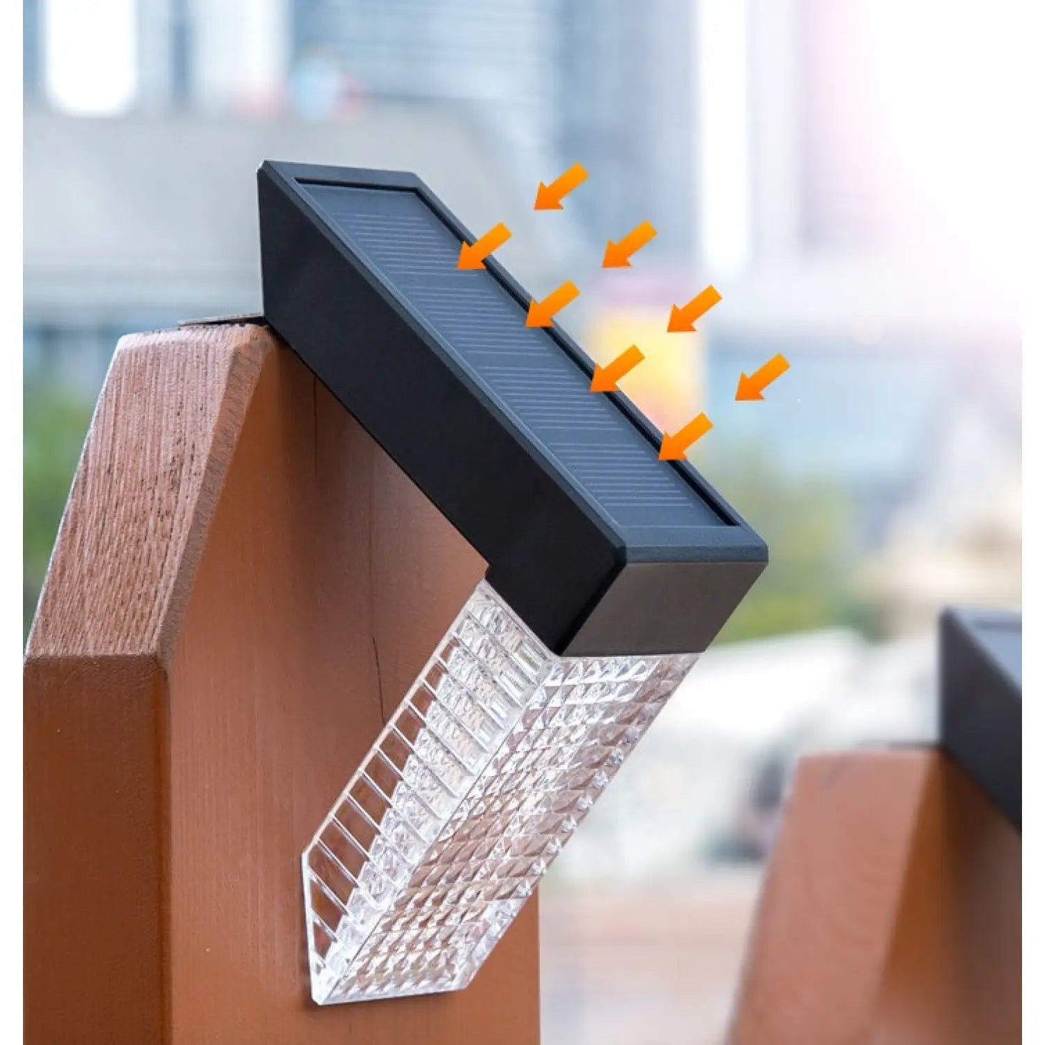 Solar Path Lights with LED & Waterproof for Stairs, Deck, Fence & Garden